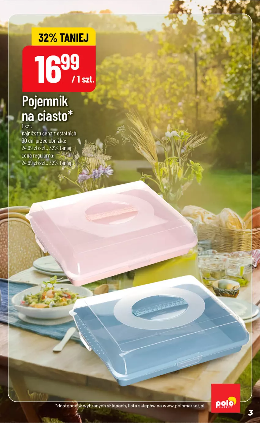 Gazetka promocyjna PoloMarket - Ulotka NF 22.07 - ważna 22.07 do 28.07.2026 - strona 3 - produkty: Pojemnik
