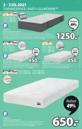 Gazetka promocyjna Jysk - Świetna Oferta - Gazetka - ważna od 16.03 do 16.03.2021 - strona 12 - produkty: Materac sprężynowy, Top, Sok, Materac, Tera, Kokos, Fa