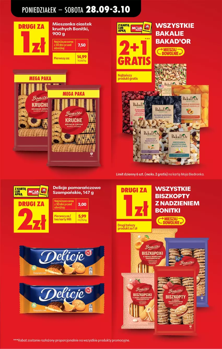 Gazetka promocyjna Biedronka - Od Poniedziałku - ważna 28.09 do 03.10.2026 - strona 13 - produkty: Biszkopty, Bonitki, Fa, Gra, Por, Stek