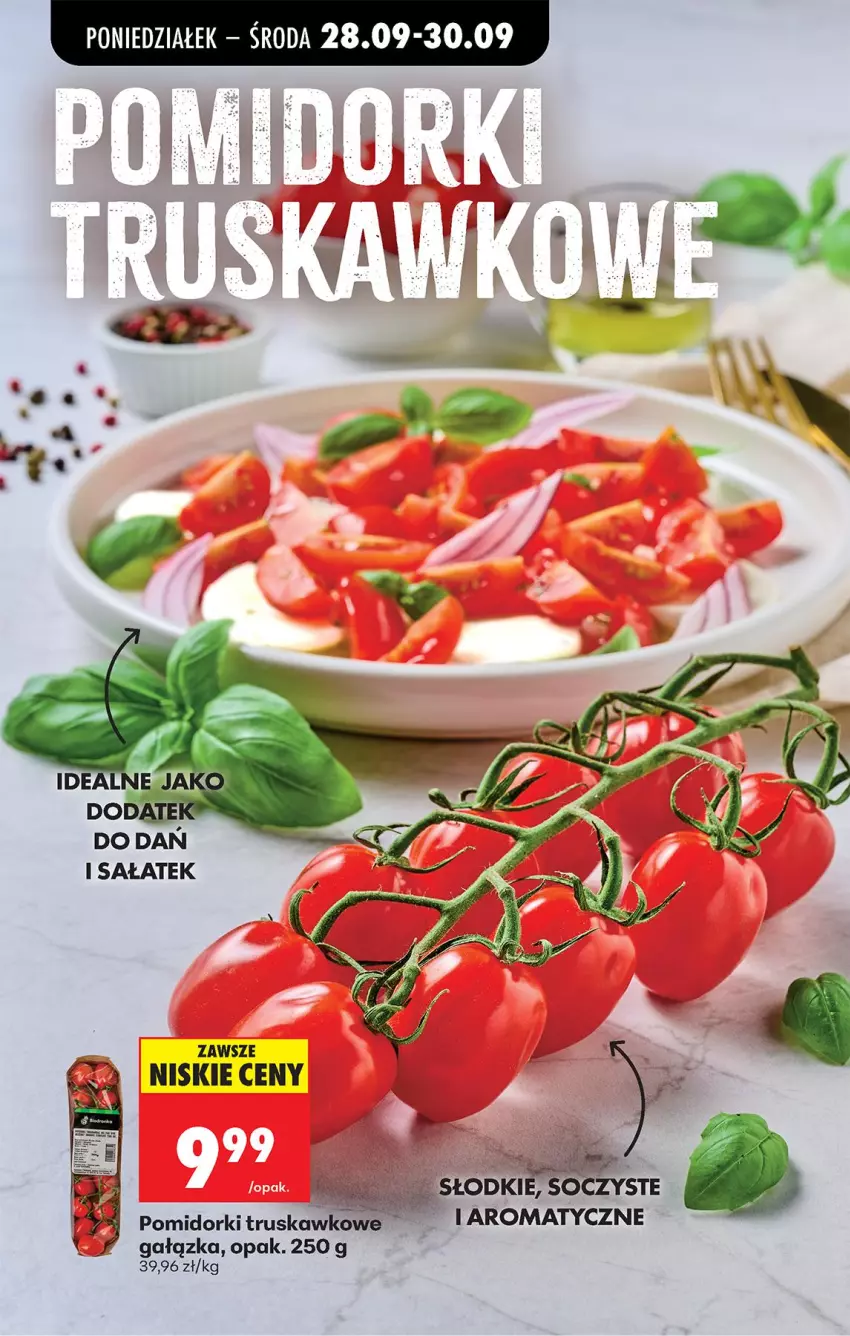 Gazetka promocyjna Biedronka - Od Poniedziałku - ważna 28.09 do 03.10.2026 - strona 39 - produkty: Pomidorki