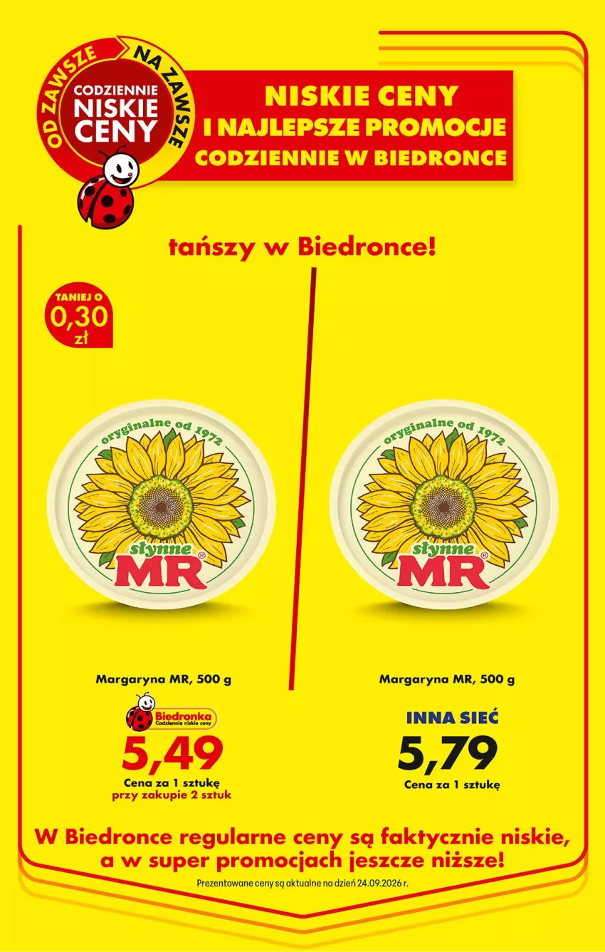Gazetka promocyjna Biedronka - Od Poniedziałku - ważna 28.09 do 03.10.2026 - strona 50 - produkty: Fa, Margaryna