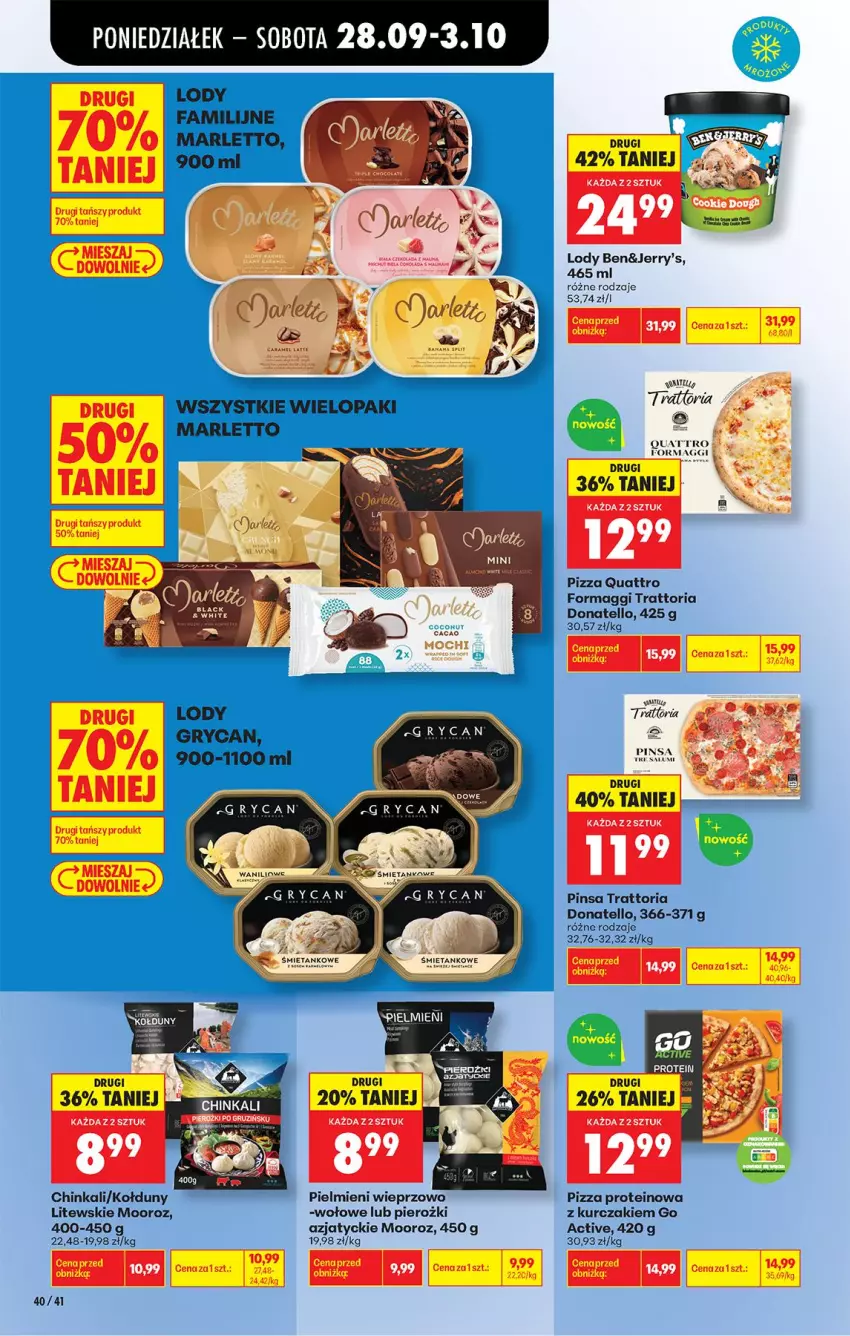 Gazetka promocyjna Biedronka - Od Poniedziałku - ważna 28.09 do 03.10.2026 - strona 64 - produkty: Fa, Gry, Inka, Kurczak, Lody, Maggi, Pizza