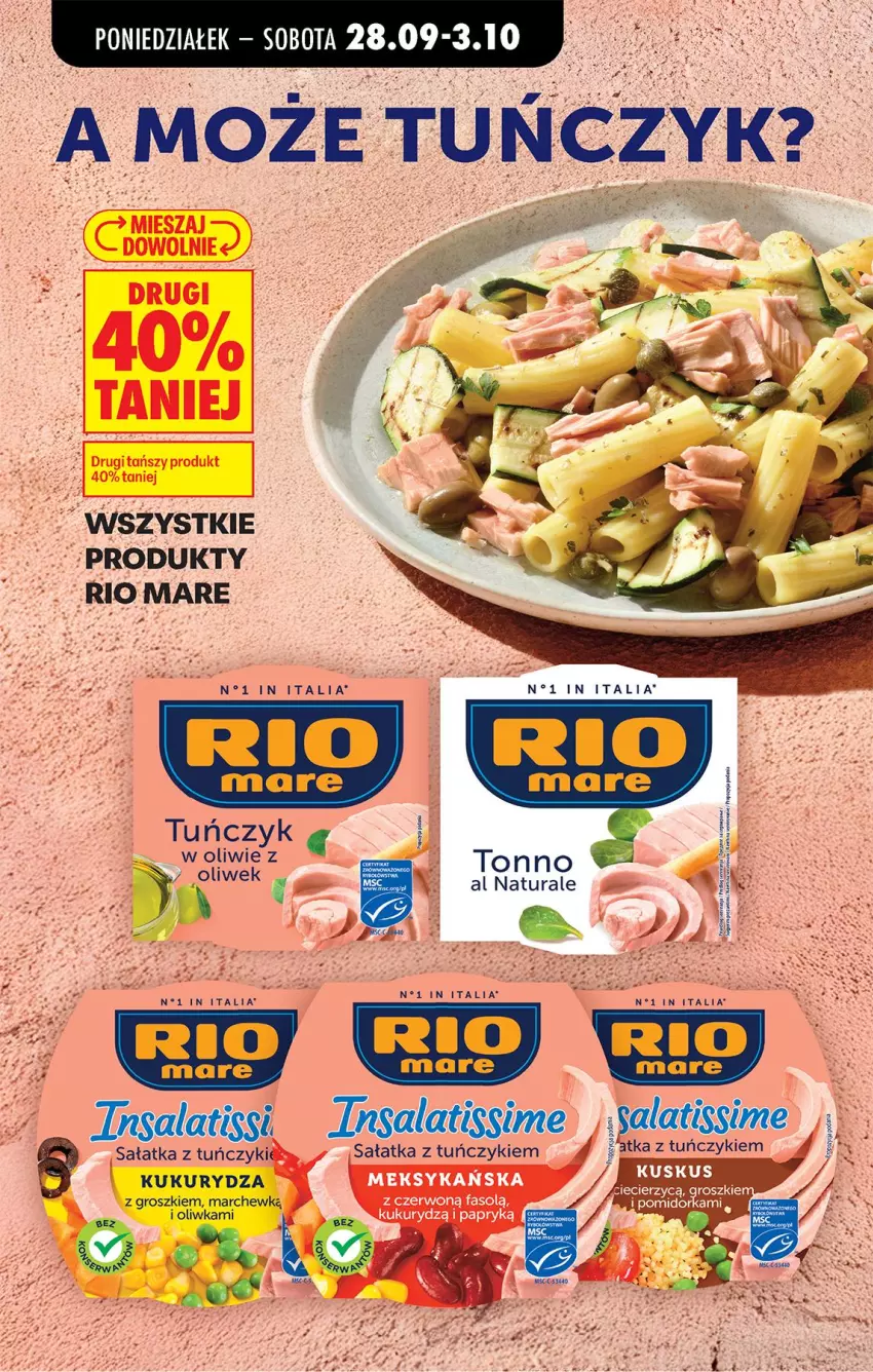 Gazetka promocyjna Biedronka - Od Poniedziałku - ważna 28.09 do 03.10.2026 - strona 69 - produkty: Fa, Gala, Kukurydza, Kuskus, Sałat, Sałatka, Tuńczyk