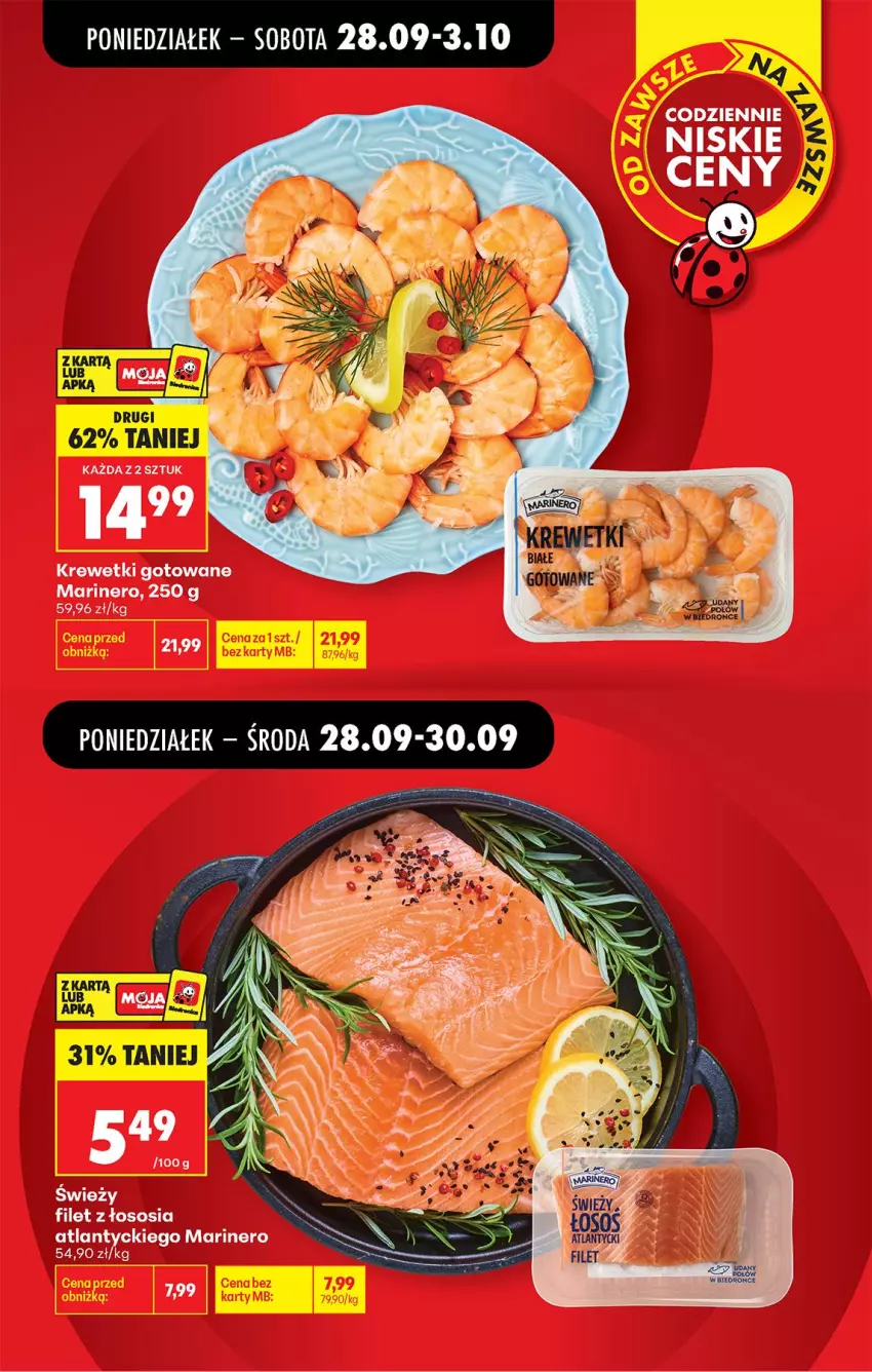 Gazetka promocyjna Biedronka - Od Poniedziałku - ważna 28.09 do 03.10.2026 - strona 7 - produkty: Krewetki