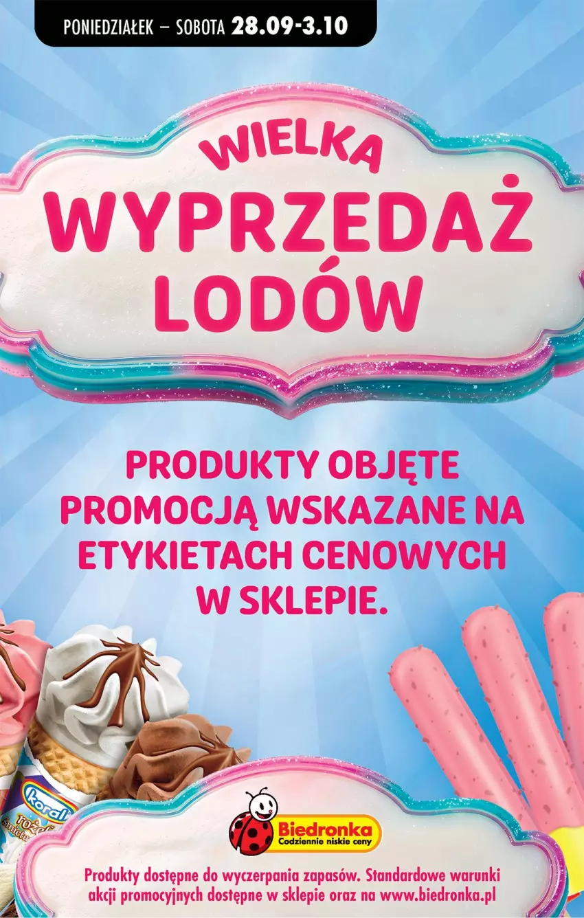 Gazetka promocyjna Biedronka - Od Poniedziałku - ważna 28.09 do 03.10.2026 - strona 72