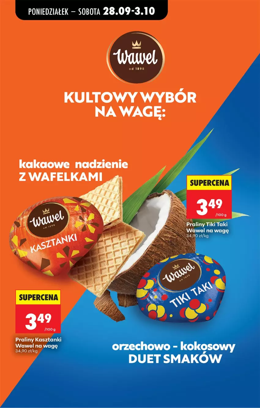 Gazetka promocyjna Biedronka - Od Poniedziałku - ważna 28.09 do 03.10.2026 - strona 78 - produkty: Kakao, Kokos, Praliny