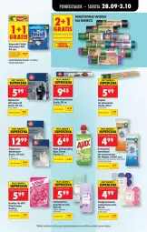 Gazetka promocyjna Biedronka - Od Poniedziałku - Gazetka - ważna od 03.10 do 03.10.2026 - strona 97 - produkty: Piec, Por, Gra, Ajax, Papier, Finish, Podgrzewacze, Worki na śmieci, Rękawice, Odświeżacz powietrza, Kostka do wc, Worki na śmiec, Papier do pieczenia, Flora, Folia aluminiowa