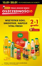 Gazetka promocyjna Biedronka - Od poniedzialku - Gazetka - ważna od 20.01 do 20.01.2024 - strona 14 - produkty: Sok, Gra, Napoje, Smoothie