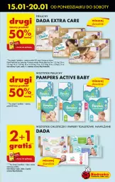 Gazetka promocyjna Biedronka - Od poniedzialku - Gazetka - ważna od 20.01 do 20.01.2024 - strona 51 - produkty: Gra, Pampers, Papier, Pieluchy, O Bag, Dada, Moda, Chusteczki