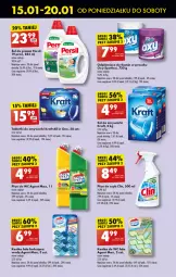 Gazetka promocyjna Biedronka - Od poniedzialku - Gazetka - ważna od 20.01 do 20.01.2024 - strona 57 - produkty: Tablet, Persil, Clin, Odplamiacz, Kostka do wc, Zmywarki, Tabletki do zmywarki, Fa