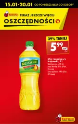 Gazetka promocyjna Biedronka - Od poniedzialku - Gazetka - ważna od 20.01 do 20.01.2024 - strona 9 - produkty: Kujawski, Tera, Olej rzepakowy, Olej