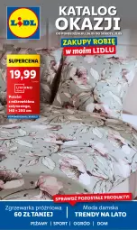 Gazetka promocyjna Lidl - GAZETKA - Gazetka - ważna od 31.05 do 31.05.2025 - strona 1 - produkty: Por, Pościel, Warka, Sport, Moda, Ogród