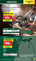 Gazetka promocyjna Lidl - GAZETKA - Gazetka - ważna od 31.05 do 31.05.2025 - strona 35 - produkty: Piec, Parkside, Sok, Ser, Pilarka ukosowa, Rama, Pojemnik, Tarcza tnąca, Szyny, Podkład