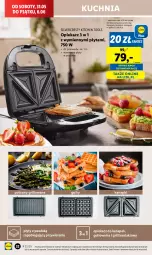 Gazetka promocyjna Lidl - GAZETKA - Gazetka - ważna od 31.05 do 31.05.2025 - strona 38 - produkty: Silvercrest, Grill kontaktowy, Kuchnia, Gofrownica, Opiekacz do kanapek, Płyta, Gofry, Grill
