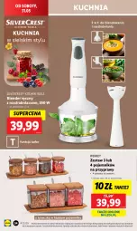 Gazetka promocyjna Lidl - GAZETKA - Gazetka - ważna od 31.05 do 31.05.2025 - strona 40 - produkty: Silvercrest, Blender ręczny, Blender, Rozdrabniacz, Kuchnia, Pojemnik, Przyprawy