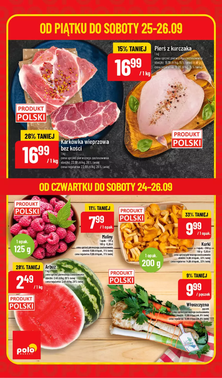 Gazetka promocyjna PoloMarket - Katalog Superhity - ważna 24.09 do 26.09.2026 - strona 2 - produkty: Kurczak, Top, Włoszczyzna pęczek