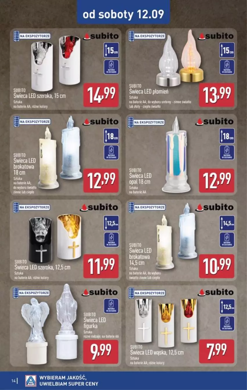 Gazetka promocyjna Aldi - Przygotuj się na kolejny tydzień - ważna 09.09 do 12.09.2026 - strona 14 - produkty: Fa