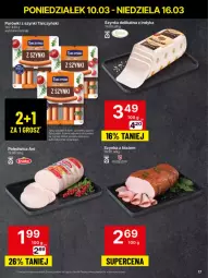 Gazetka promocyjna Delikatesy Centrum - NOWA GAZETKA Delikatesy Centrum od 10 marca! 10-16.03.2025 - Gazetka - ważna od 16.03 do 16.03.2025 - strona 17 - produkty: Polędwica, Parówki, Parówki z szynki, Szynka, Tarczyński