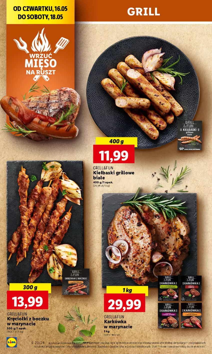 Gazetka promocyjna Lidl - GAZETKA - ważna 16.05 do 18.05.2024 - strona 22 - produkty: Grill