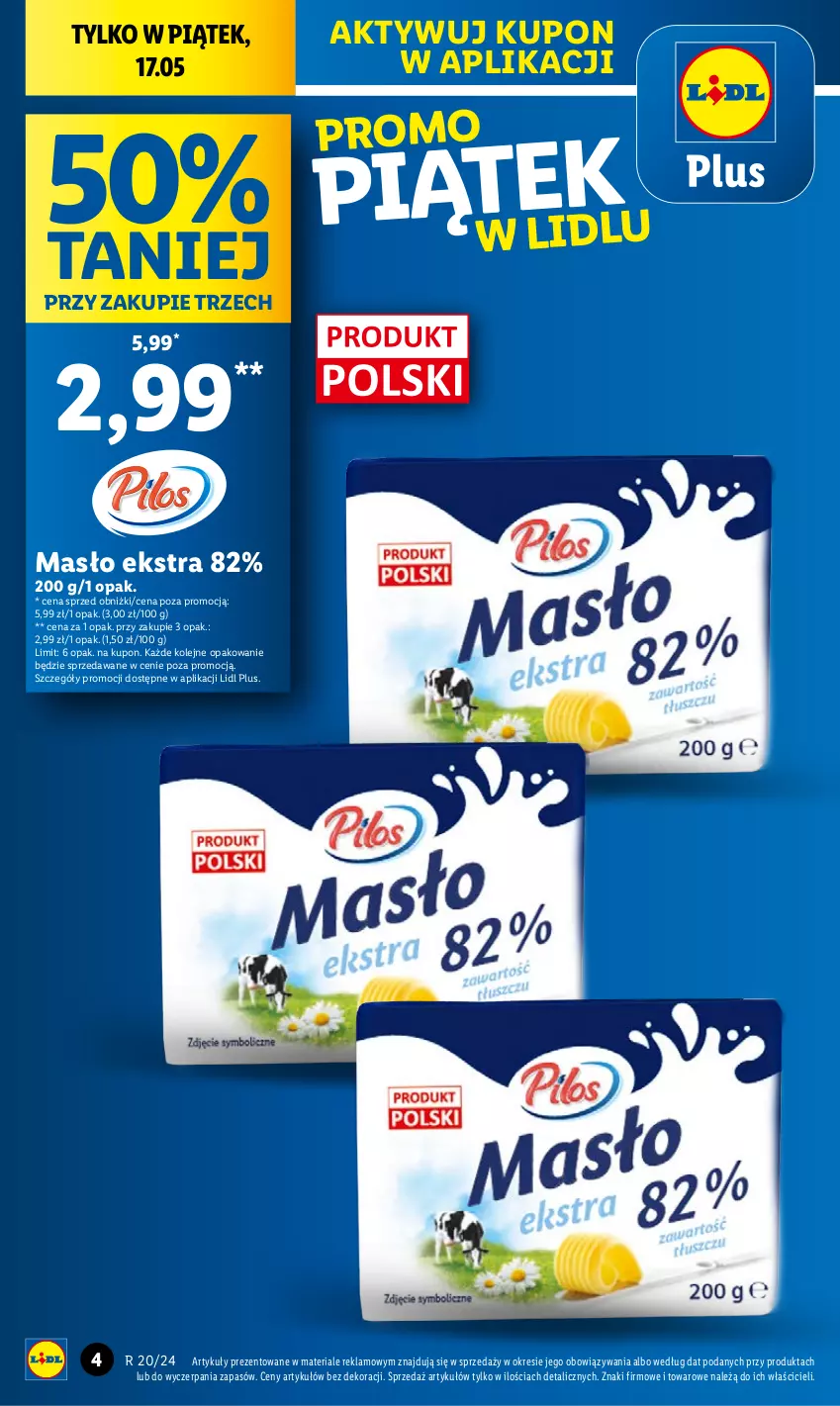 Gazetka promocyjna Lidl - GAZETKA - ważna 16.05 do 18.05.2024 - strona 6 - produkty: Masło, Olej