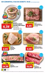 Gazetka promocyjna Lidl - GAZETKA - Gazetka - ważna od 19.02 do 19.02.2022 - strona 14 - produkty: Polędwica, Mięso mielone, Morliny, Kiełbasa biała, Golonka wieprzowa, Kiełbasa, Mięso