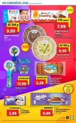 Gazetka promocyjna Lidl - GAZETKA - Gazetka - ważna od 19.02 do 19.02.2022 - strona 27 - produkty: Por, Bułeczki, Czekolada, Kakao, Oreo, Kinder, Milka