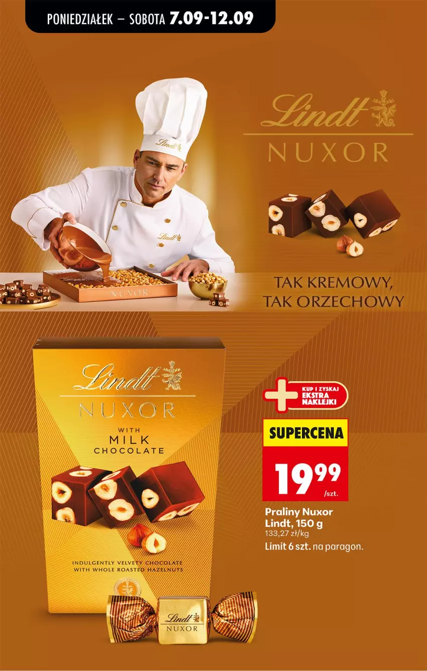 Gazetka promocyjna Biedronka - Od Poniedziałku - ważna 07.09 do 12.09.2026 - strona 49 - produkty: Lindt, Praliny
