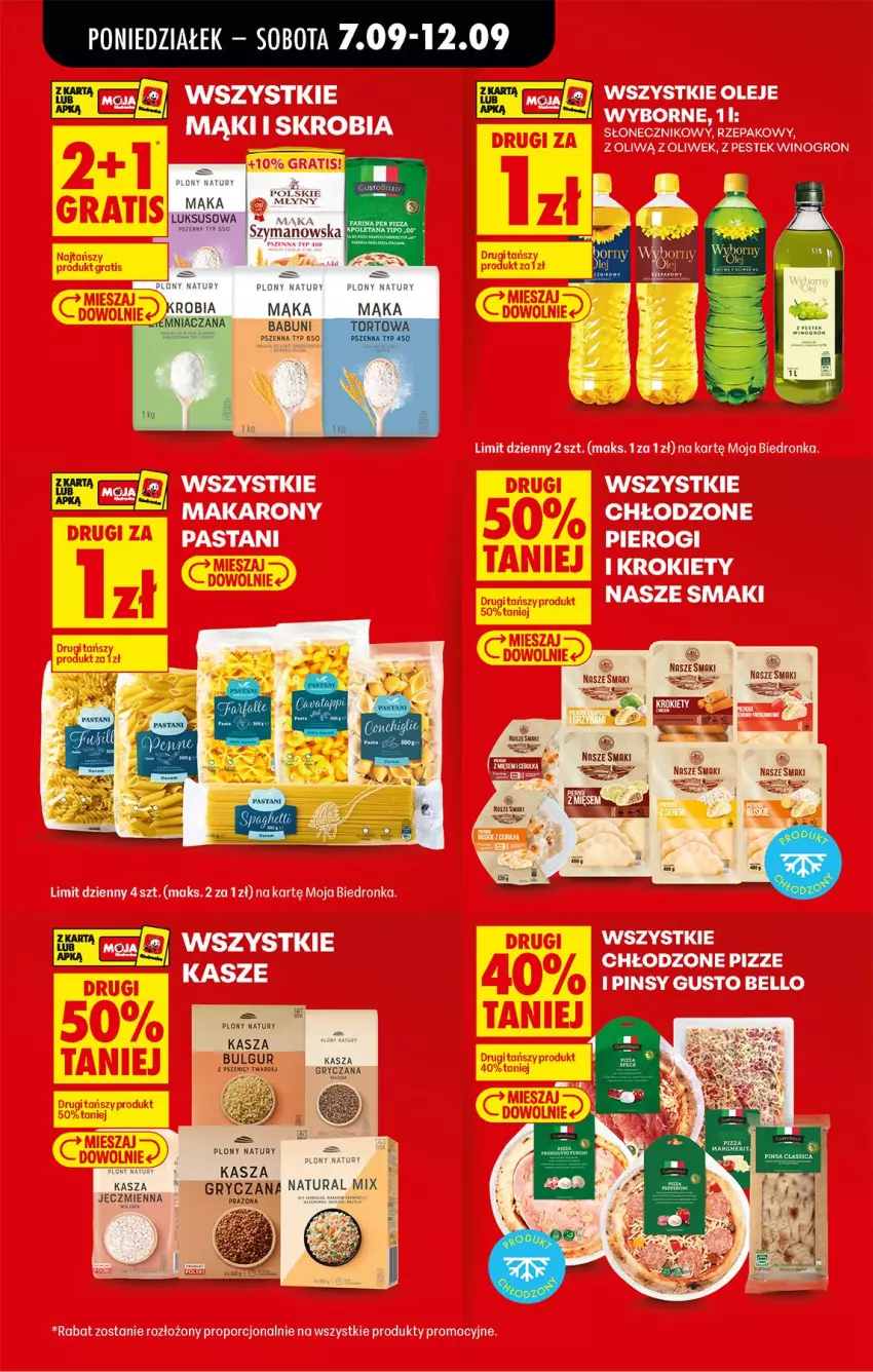 Gazetka promocyjna Biedronka - Od Poniedziałku - ważna 07.09 do 12.09.2026 - strona 5 - produkty: Babuni, Bell, Bulgur, Dell, Fa, Gra, Gry, Kasza, Kasza gryczana, Kasza jęczmienna, LG, Mąka, Mąka luksusowa, Pizza