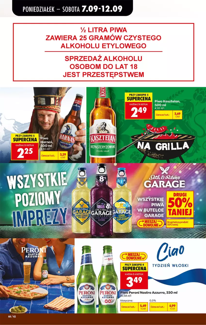 Gazetka promocyjna Biedronka - Od Poniedziałku - ważna 07.09 do 12.09.2026 - strona 56 - produkty: Kasztelan, Piwo