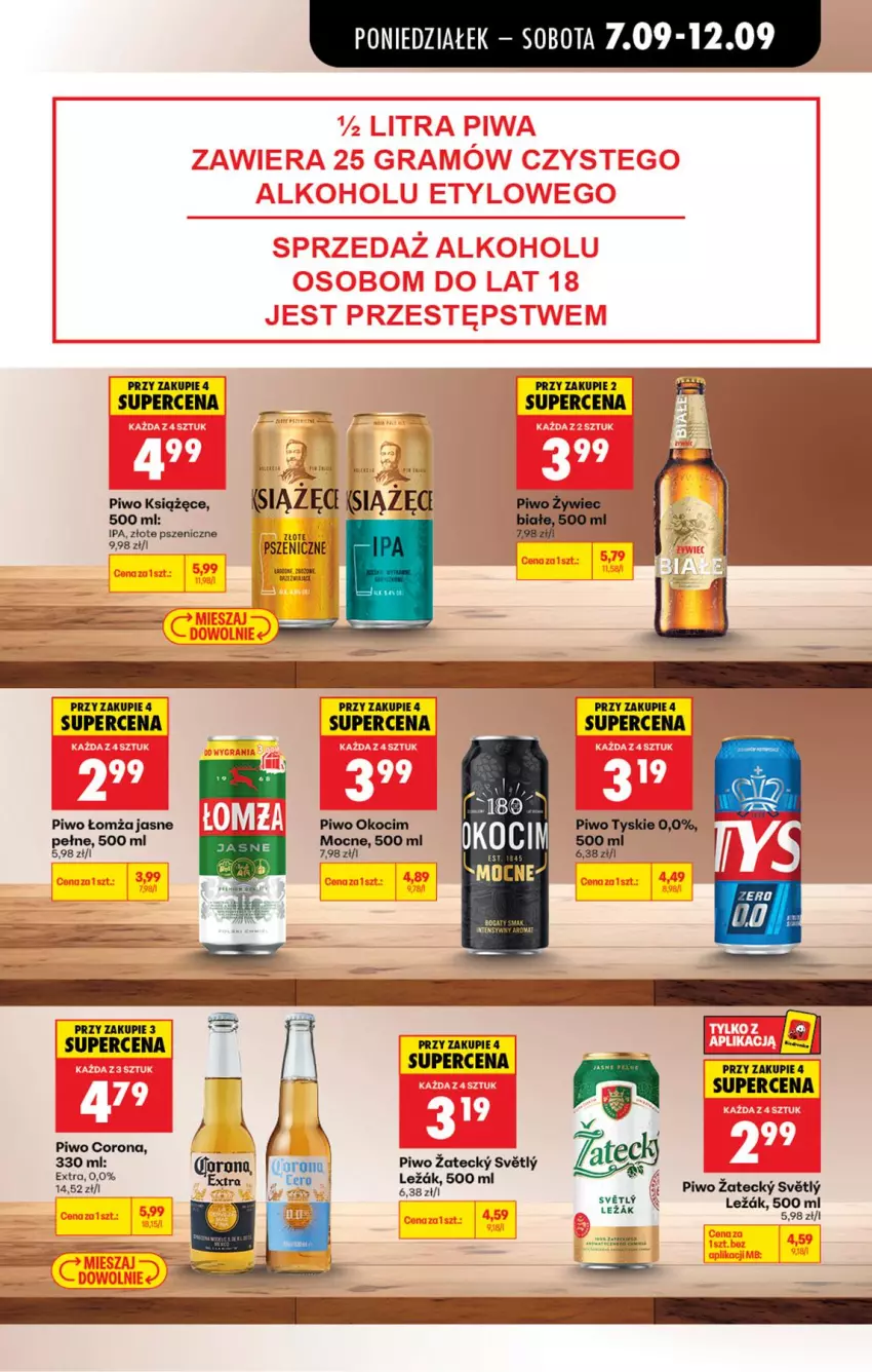 Gazetka promocyjna Biedronka - Od Poniedziałku - ważna 07.09 do 12.09.2026 - strona 57 - produkty: Koc, Książęce, LG, Okocim, Piwo