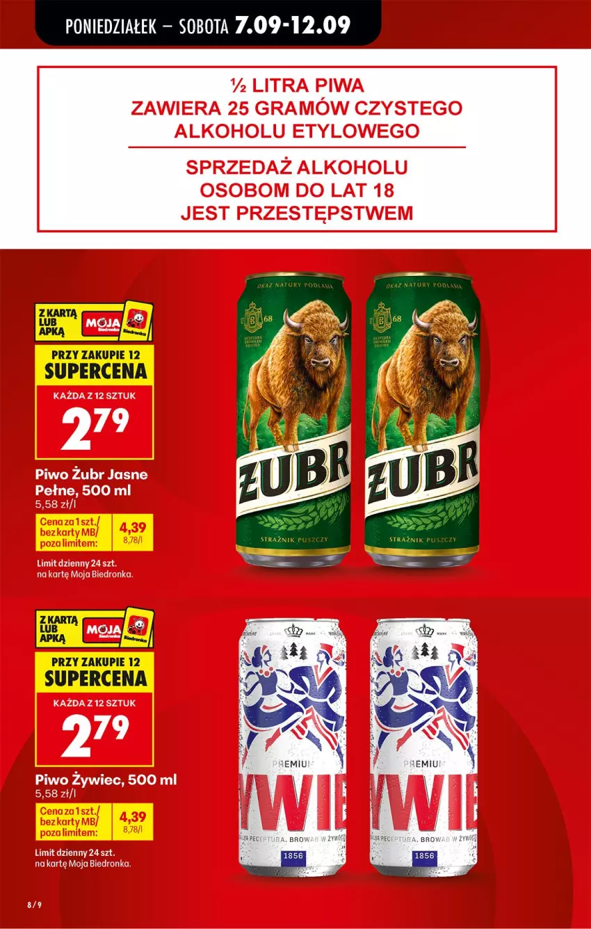 Gazetka promocyjna Biedronka - Od Poniedziałku - ważna 07.09 do 12.09.2026 - strona 8
