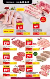 Gazetka promocyjna Biedronka - Od Poniedziałku - Gazetka - ważna od 12.09 do 12.09.2026 - strona 22 - produkty: Kurczak, Mięso mielone, Karkówka wieprzowa, Polędwiczki z kurczaka, Burger, Skrzydełka z kurczaka, Kotlet, Boczek, Kiełbasa biała, Kiełbasa, Mięso, Boczek wieprzowy