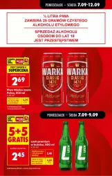 Gazetka promocyjna Biedronka - Od Poniedziałku - Gazetka - ważna od 12.09 do 12.09.2026 - strona 9 - produkty: Piwa, Piwo, Gra, Warka, Lech Premium