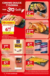Gazetka promocyjna Auchan - 30 Lat Supermarket - Gazetka - ważna od 15.04 do 15.04.2026 - strona 4 - produkty: Kurczak, Krakus, Gra, Szynka, Grill