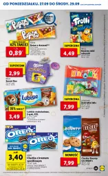 Gazetka promocyjna Lidl - GAZETKA - Gazetka - ważna od 29.09 do 29.09.2021 - strona 23 - produkty: Lubisie, Ciastka, Por, Bounty, Baton, Oreo, Milka, Kokos