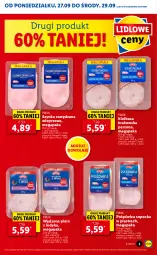 Gazetka promocyjna Lidl - GAZETKA - Gazetka - ważna od 29.09 do 29.09.2021 - strona 3 - produkty: Polędwica, Kiełbasa krakowska, Szynka, PIKOK, Kiełbasa