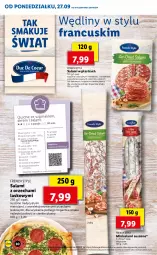 Gazetka promocyjna Lidl - GAZETKA - Gazetka - ważna od 29.09 do 29.09.2021 - strona 30 - produkty: Ciasto francuskie, Ser, Por, Salami, Kuchnia, Czosnek, PIKOK, Pieprz, Szpinak