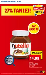 Gazetka promocyjna Lidl - GAZETKA - Gazetka - ważna od 29.09 do 29.09.2021 - strona 5 - produkty: Nutella, Por, Ferrero