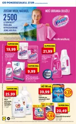 Gazetka promocyjna Lidl - GAZETKA - Gazetka - ważna od 29.09 do 29.09.2021 - strona 56 - produkty: Płyn do prania, Finish, Lovela, Tablet, Proszek do prania, Odplamiacz, Woolite, Vanish, Zmywarki, Kapsułki do prania, Tabletki do zmywarki