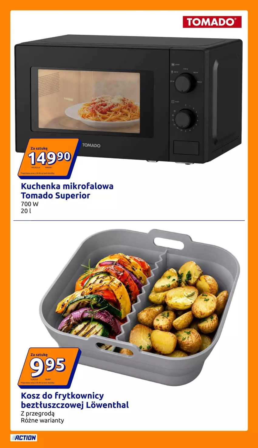 Gazetka promocyjna Action - Gazetka tydzień 33 2026 - ważna 12.08 do 18.08.2026 - strona 18 - produkty: Fa, Kosz, Kuchenka mikrofalowa