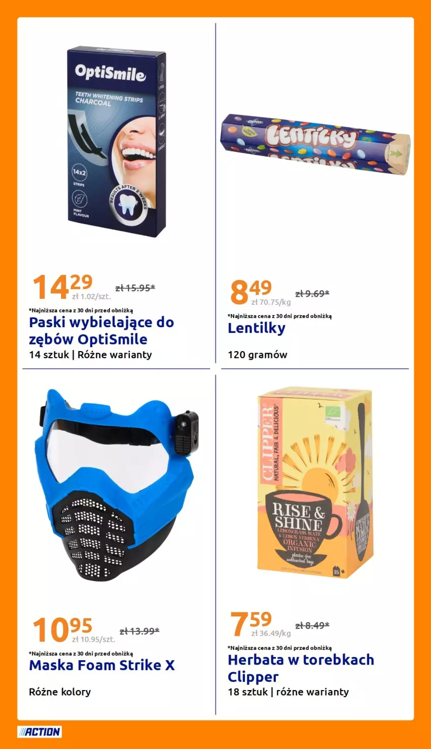 Gazetka promocyjna Action - Gazetka tydzień 33 2026 - ważna 12.08 do 18.08.2026 - strona 27 - produkty: Gra, Herbata, Maska, Torebka