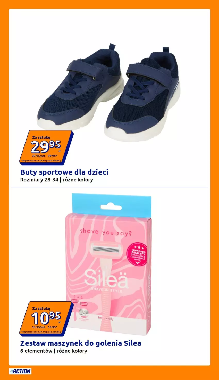 Gazetka promocyjna Action - Gazetka tydzień 33 2026 - ważna 12.08 do 18.08.2026 - strona 6 - produkty: Buty, Dzieci, Por, Sport