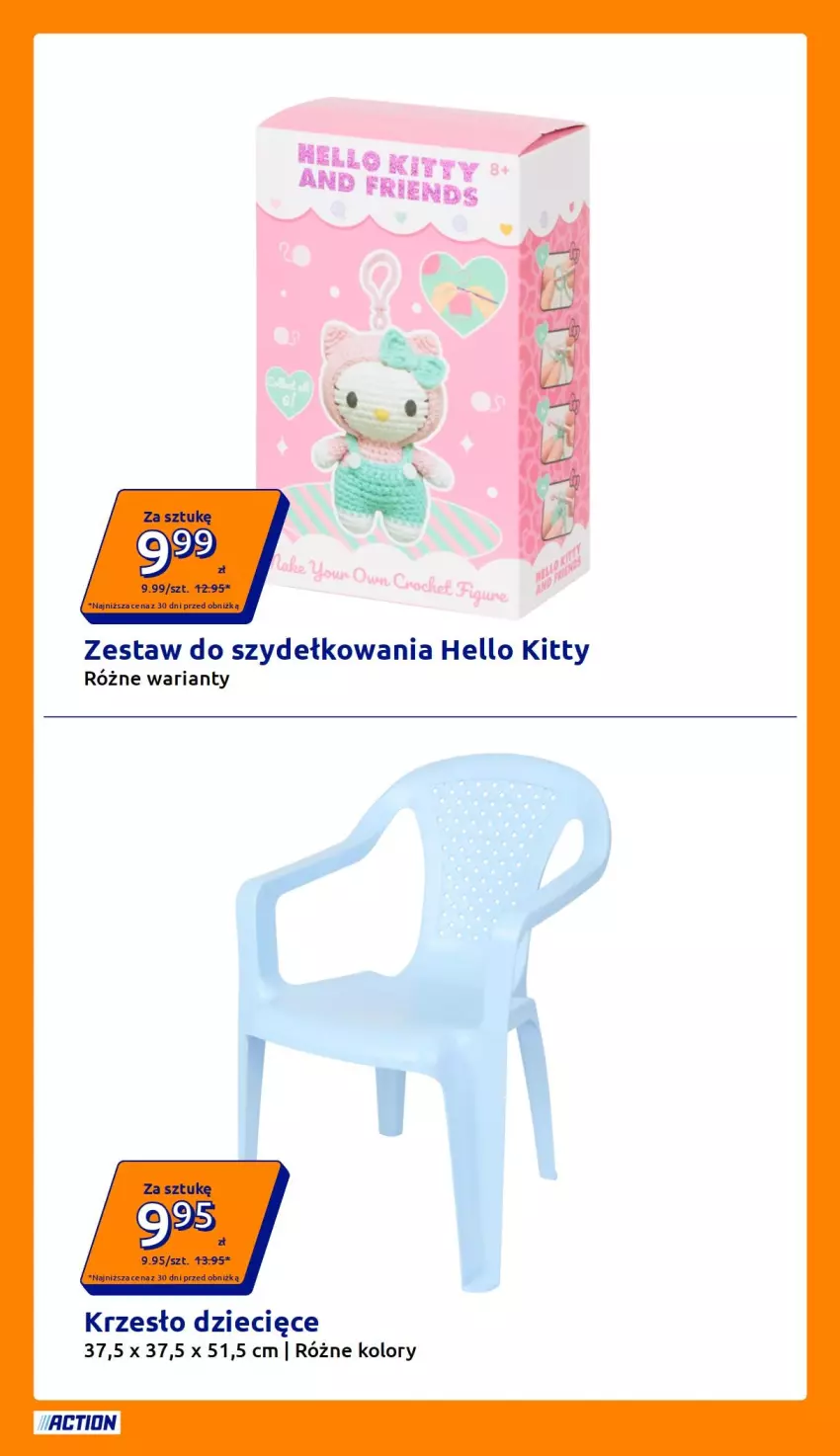 Gazetka promocyjna Action - Gazetka tydzień 33 2026 - ważna 12.08 do 18.08.2026 - strona 8 - produkty: Dzieci, Krzesło