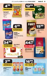 Gazetka promocyjna Netto - Od Czwartku - Gazetka - ważna od 10.04 do 10.04.2024 - strona 13 - produkty: Goplana, Banany, Ser, Gra, Kawa ziarnista, Big Milk, Kawa mielona, Kawa, Herbata czarna, Lody, LANA, Grześki, Algida, Deser, Herbata, Haribo, Merci, Hortex, LG