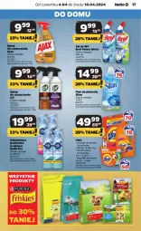 Gazetka promocyjna Netto - Od Czwartku - Gazetka - ważna od 10.04 do 10.04.2024 - strona 17 - produkty: Pur, Cif, Ajax, Spray do czyszczenia, Bref, Proszek do prania, Vizir, Silan, Płyn do płukania, Odświeżacz powietrza, Kapsułki do prania, Ambi Pur