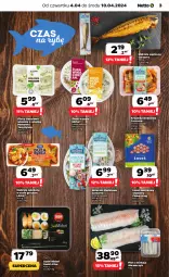 Gazetka promocyjna Netto - Od Czwartku - Gazetka - ważna od 10.04 do 10.04.2024 - strona 3 - produkty: Sos, Filet z mintaja, Sałat, Sushi, Krajanka śledziowa, Koreczki śledziowe, Mintaj, Lisner