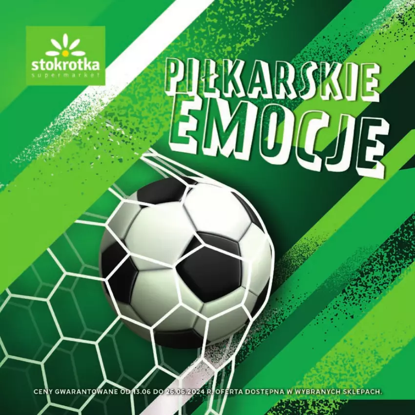 Gazetka promocyjna Stokrotka - Katalog Piłkarski - ważna 13.06.2023 do 26.06.2024 - strona 1