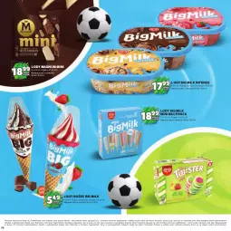 Gazetka promocyjna Stokrotka - Katalog Piłkarski - Gazetka - ważna od 26.06 do 26.06.2024 - strona 30 - produkty: Warzywa, Big Milk, Lody, Algida, Owoce, Mięso, LG