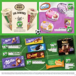 Gazetka promocyjna Stokrotka - Katalog Piłkarski - Gazetka - ważna od 26.06 do 26.06.2024 - strona 31 - produkty: Warzywa, Top, Mascarpone, Lion, Lody, Zielona Budka, Owoce, Kubek, Oreo, Mięso, Nestlé, Milka