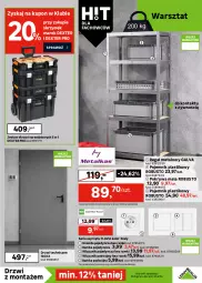 Gazetka promocyjna Leroy Merlin - Gazetka Leroy Merlin - Gazetka - ważna od 27.01 do 27.01.2026 - strona 25 - produkty: Klamka, Włącznik pojedynczy, Ser, Gniazdo pojedyncze, Pojemnik, Włącznik podwójny, Ramka, Regał, Pojemnik plastikowy, Drzwi, Regał metalowy, Pokrywa, Fa